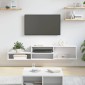 vidaXL ΡάφιΤηλεόρασηςΤοίχου 150x25x28,5εκ Επεξεργασμένο Ξύλο
