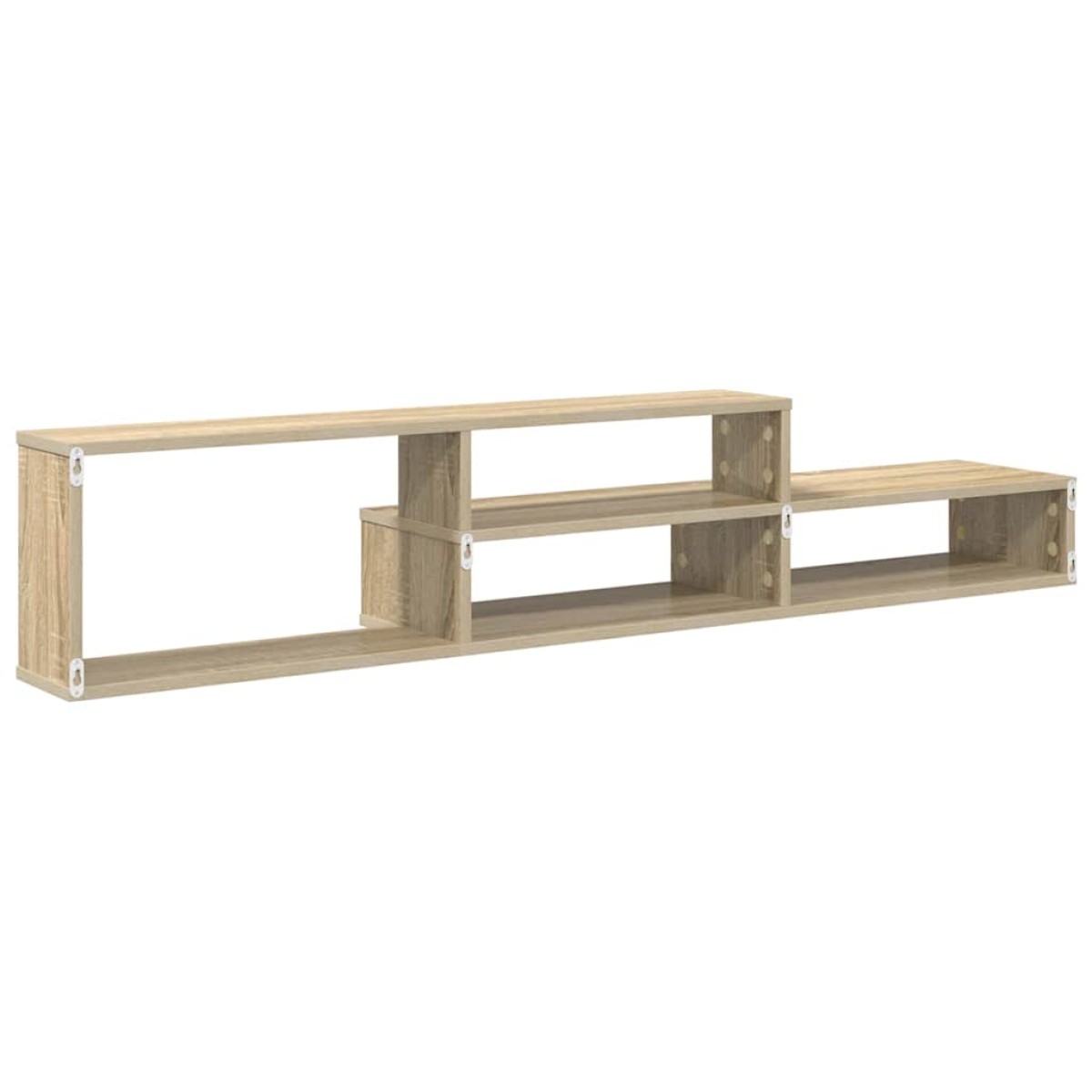 vidaXL ΡάφιΤηλεόρασηςΤοίχου 150x25x28,5εκ Επεξεργασμένο Ξύλο