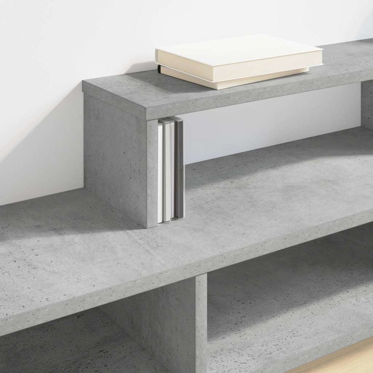 vidaXL ΡάφιΤηλεόρασηςΤοίχου 150x25x28,5εκ Επεξεργασμένο Ξύλο