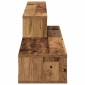 vidaXL ΡάφιΤηλεόρασηςΤοίχου 150x25x28,5εκ Επεξεργασμένο Ξύλο