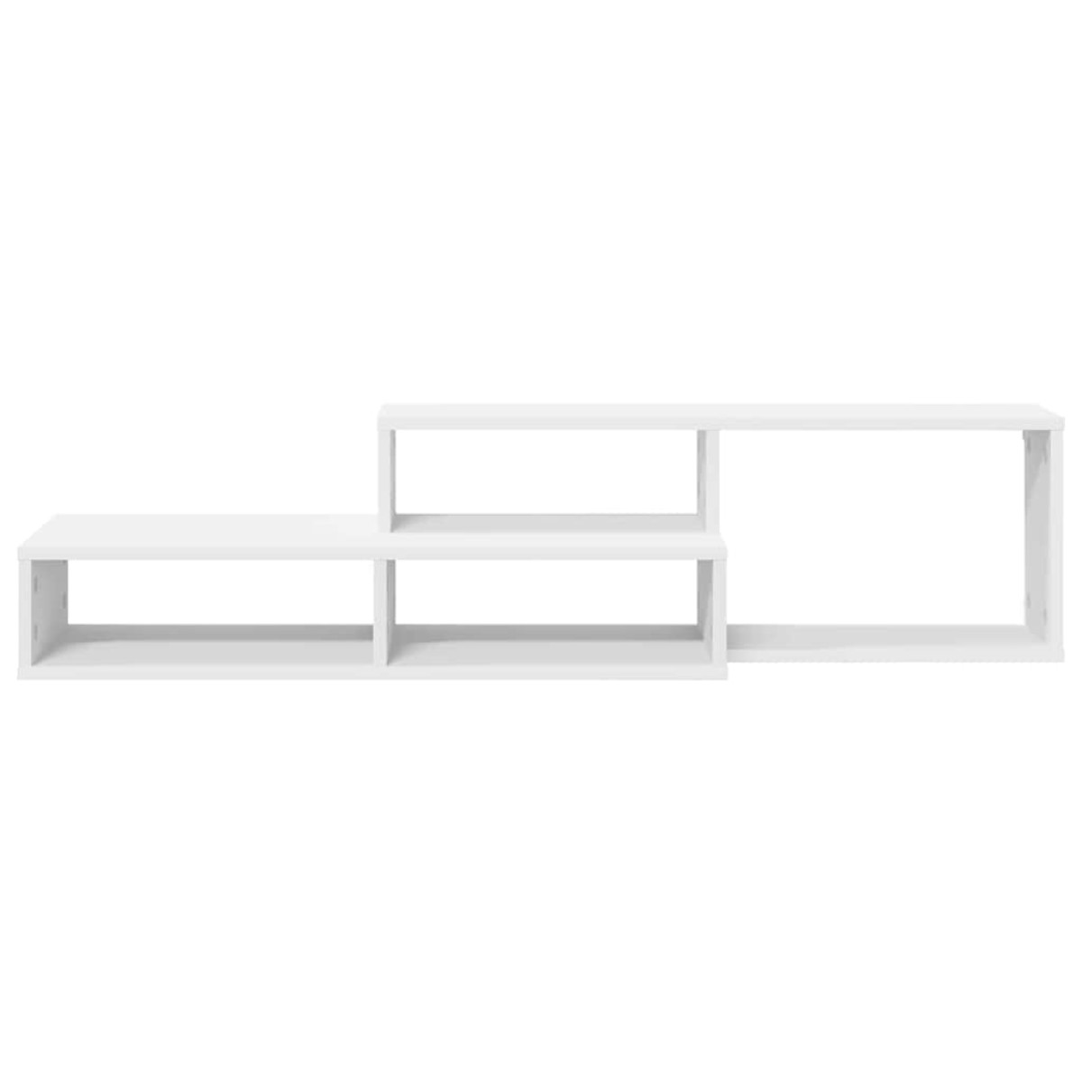 vidaXL ΡάφιΤηλεόρασηςΤοίχου 120x25x28,5εκ Επεξεργασμένο Ξύλο