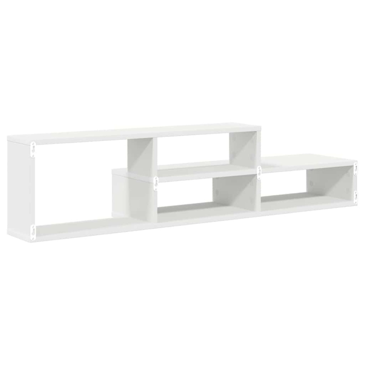 vidaXL ΡάφιΤηλεόρασηςΤοίχου 120x25x28,5εκ Επεξεργασμένο Ξύλο