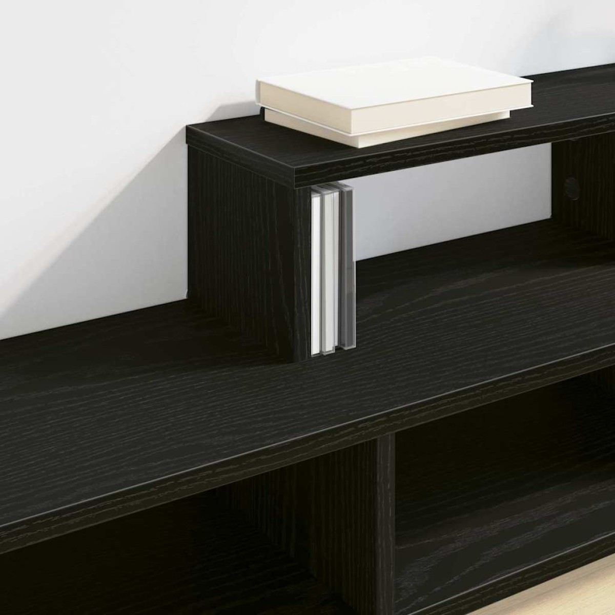 vidaXL ΡάφιΤηλεόρασηςΤοίχου 120x25x28,5εκ Επεξεργασμένο Ξύλο