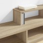 vidaXL ΡάφιΤηλεόρασηςΤοίχου 120x25x28,5εκ Επεξεργασμένο Ξύλο