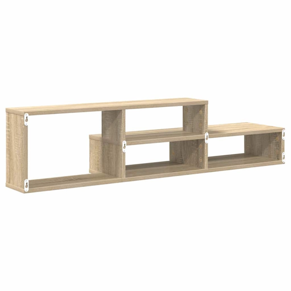 vidaXL ΡάφιΤηλεόρασηςΤοίχου 120x25x28,5εκ Επεξεργασμένο Ξύλο