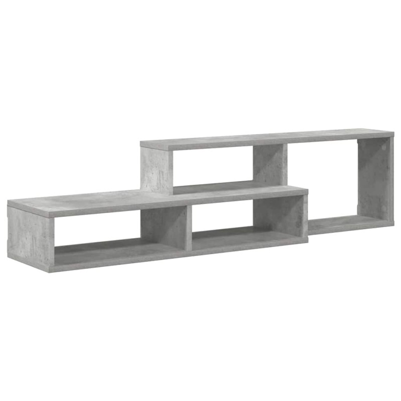 vidaXL ΡάφιΤηλεόρασηςΤοίχου 120x25x28,5εκ Επεξεργασμένο Ξύλο