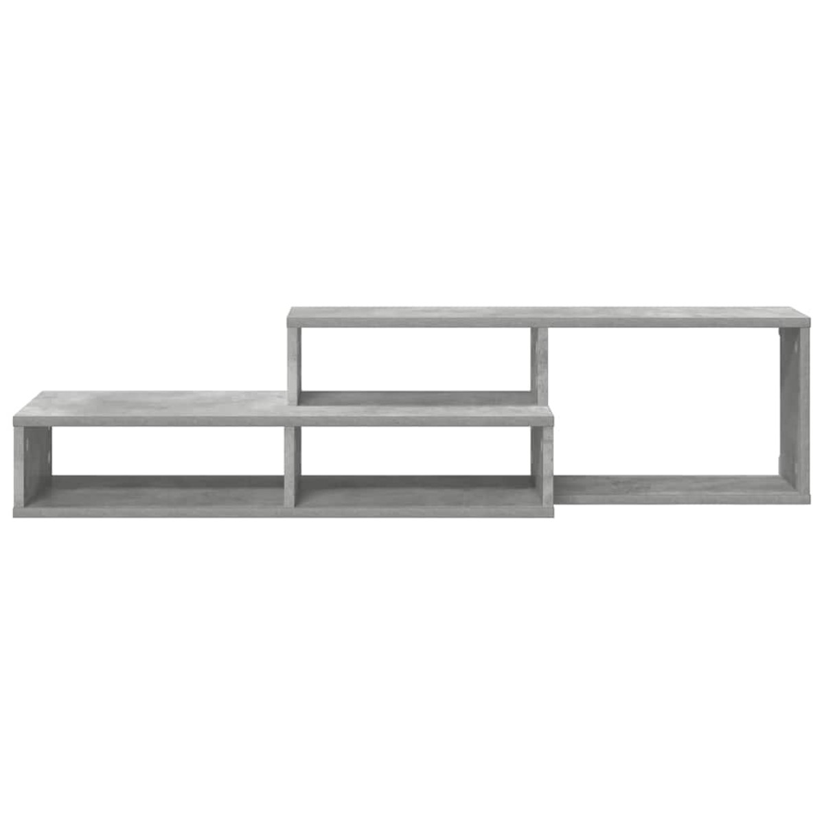 vidaXL ΡάφιΤηλεόρασηςΤοίχου 120x25x28,5εκ Επεξεργασμένο Ξύλο