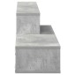 vidaXL ΡάφιΤηλεόρασηςΤοίχου 120x25x28,5εκ Επεξεργασμένο Ξύλο