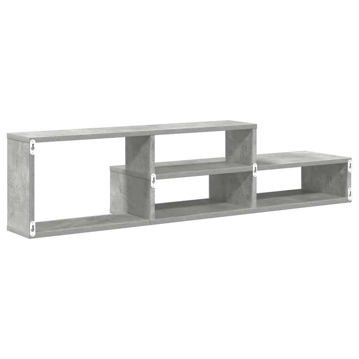 vidaXL ΡάφιΤηλεόρασηςΤοίχου 120x25x28,5εκ Επεξεργασμένο Ξύλο