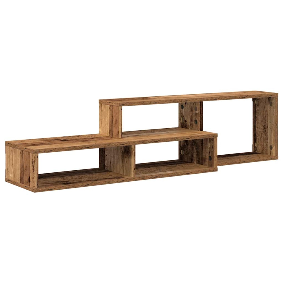 vidaXL ΡάφιΤηλεόρασηςΤοίχου 120x25x28,5εκ Επεξεργασμένο Ξύλο