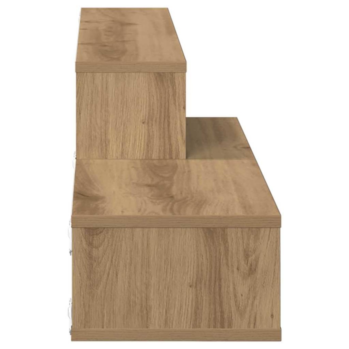 vidaXL ΡάφιΤηλεόρασηςΤοίχου 120x25x28,5εκ Επεξεργασμένο Ξύλο