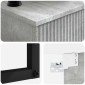 vidaXL Νιπτήρας Τοίχου Γκρι Σκυροδέματος 40 x 35 x 39 εκ.