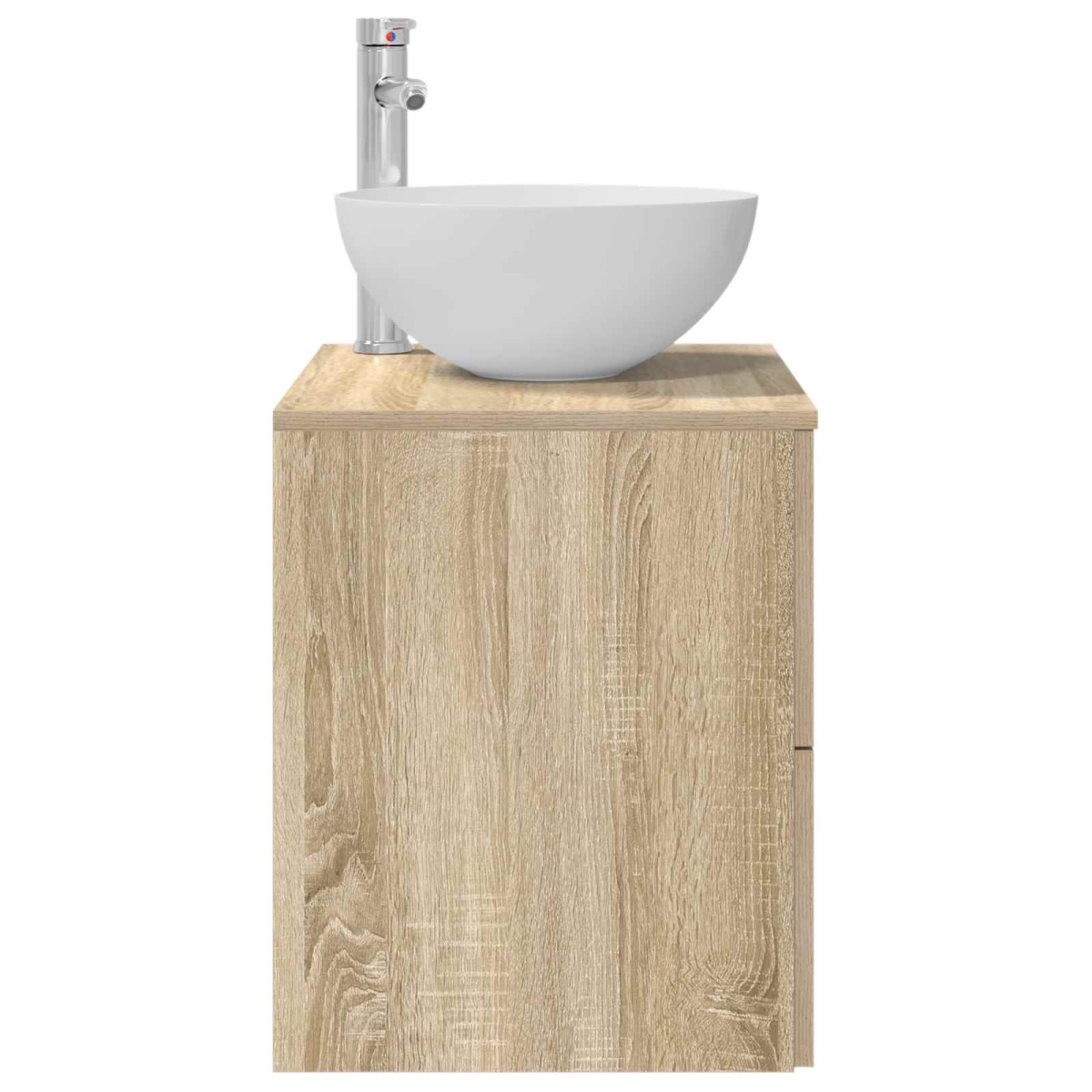 vidaXL Επιτοίχια Λεκάνη Έπιπλο Sonoma Δρυς 49,5 x 41 x 64,5 εκ