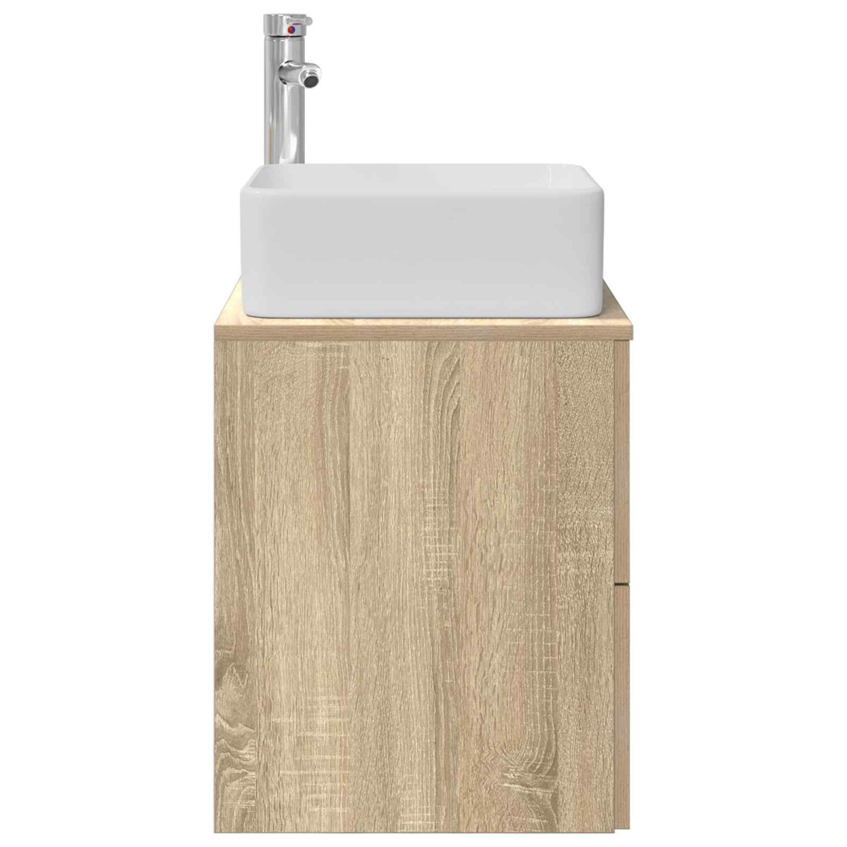 vidaXL Επιτοίχια Λεκάνη Έπιπλο Sonoma Δρυς 49,5 x 41 x 63 εκ