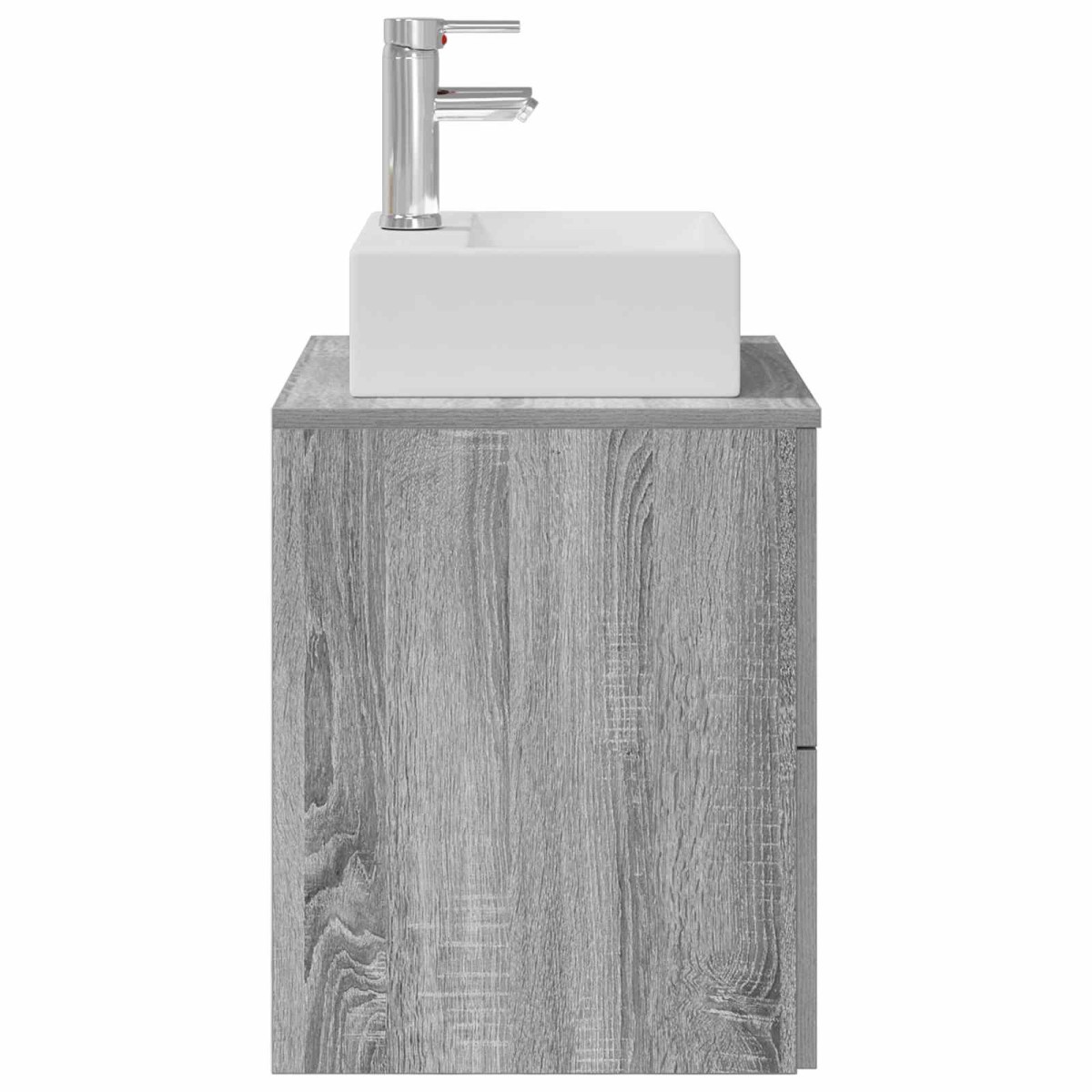 vidaXL Επιτοίχια Λεκάνη Έπιπλο Γκρι Sonoma 49,5 x 41 x 62,5 εκ