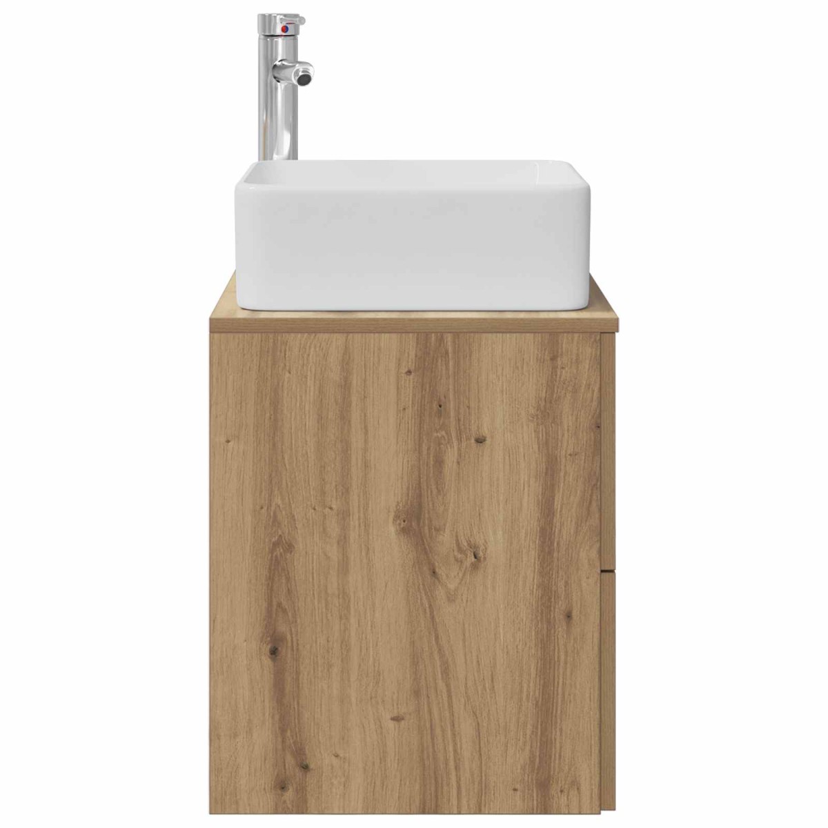 vidaXL Επιτοίχια Λεκάνη Έπιπλο Artisan Δρυς 53 x 34,5 x 63 εκ