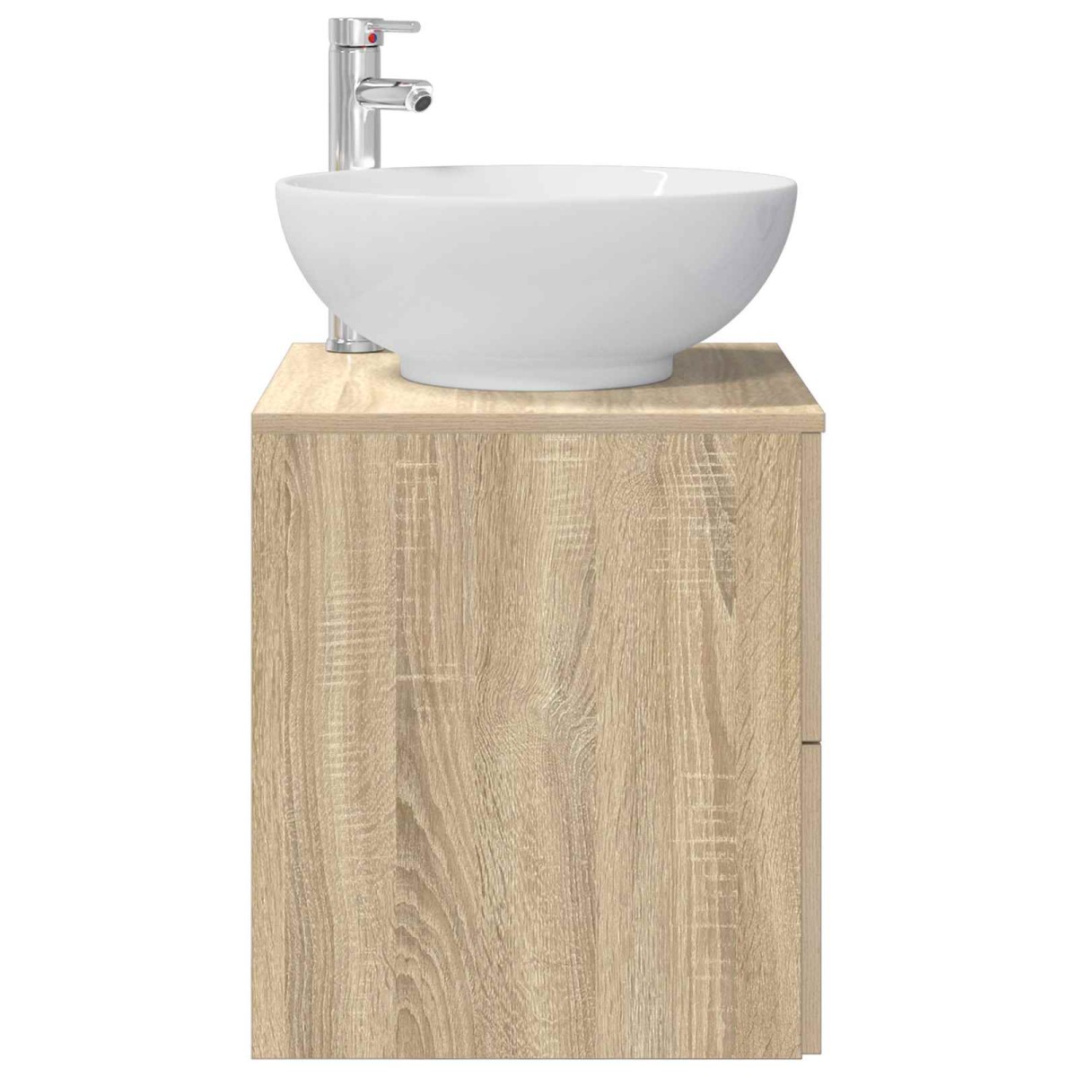 vidaXL Επιτοίχια Λεκάνη Έπιπλο Sonoma Δρυς 49,5 x 44,5 x 66,5 εκ.