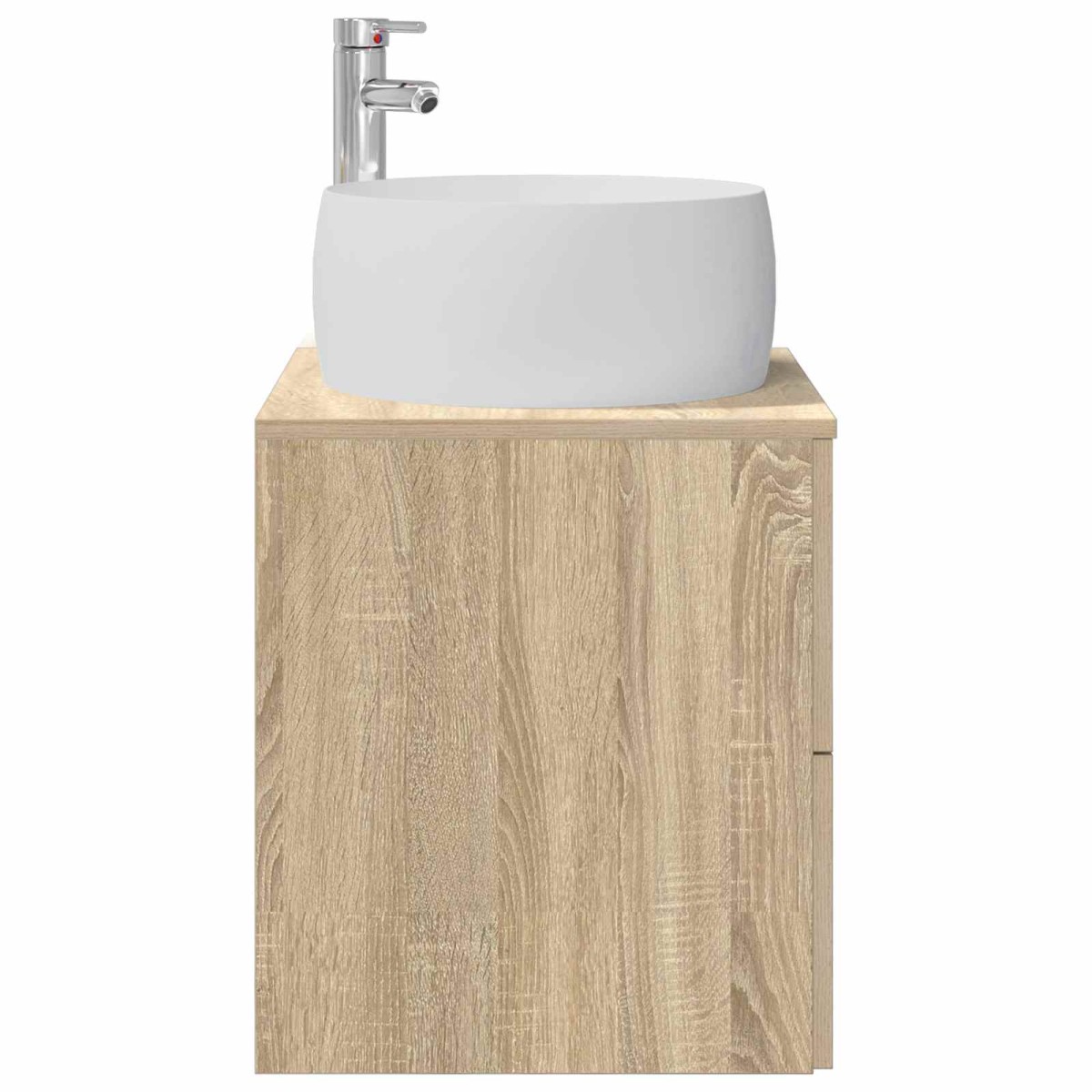 vidaXL Επιτοίχια Λεκάνη Έπιπλο Sonoma Δρυς 49,5 x 44,5 x 66 εκ