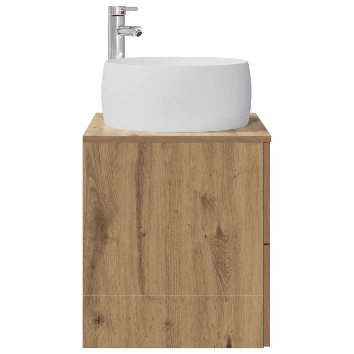 vidaXL Επιτοίχια Λεκάνη Έπιπλο Artisan Δρυς 49,5 x 44,5 x 66 εκ