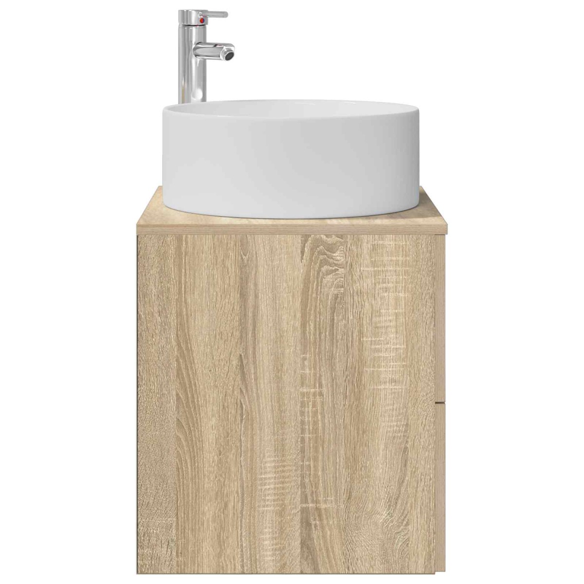 vidaXL Επιτοίχια Λεκάνη Έπιπλο Sonoma Δρυς 49,5 x 44,5 x 65,5 εκ