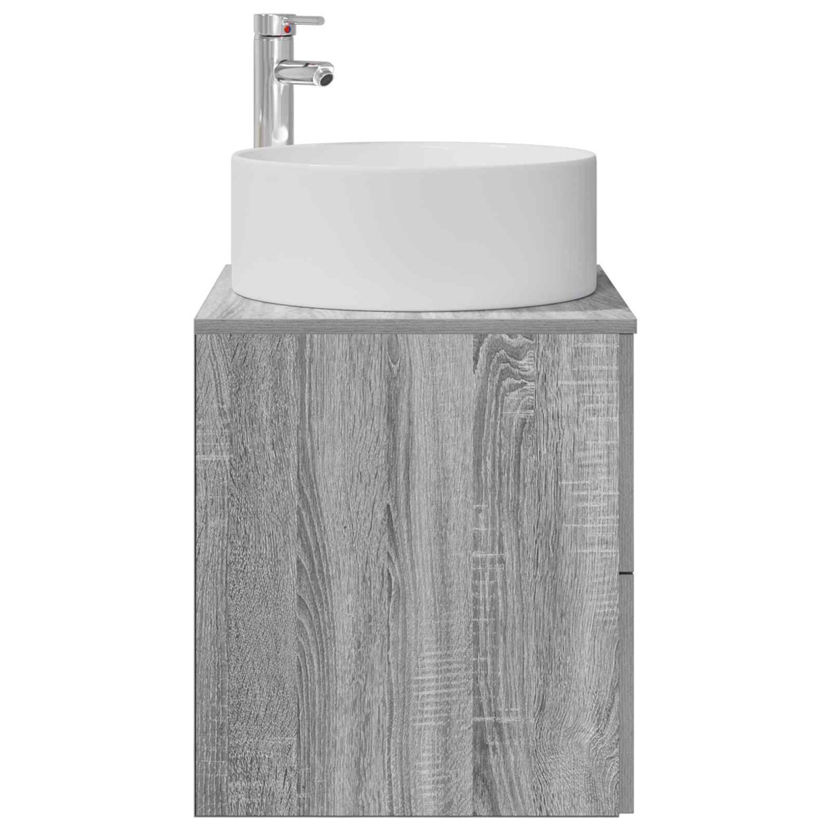 vidaXL Επιτοίχια Λεκάνη Έπιπλο Γκρι Sonoma 49,5 x 44,5 x 65,5 εκ