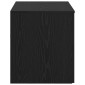 vidaXL Τοίχου Μπάνιου Κάβινες Μαύρη Δρυς 62,5 x 44,5 x 50 εκ.