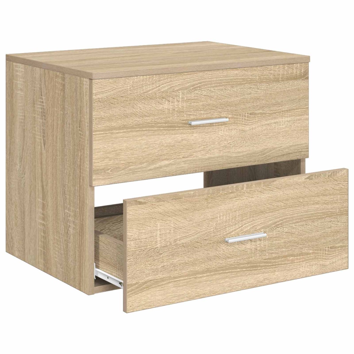 vidaXL Τοίχου Μπάνιου Κάβινες Sonoma Δρυς 62,5 x 44,5 x 50 εκ.