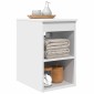 vidaXL Ντουλάπι Μπάνιου Ενδιάμεσο Λευκό 30 x 35 x 50 εκ.