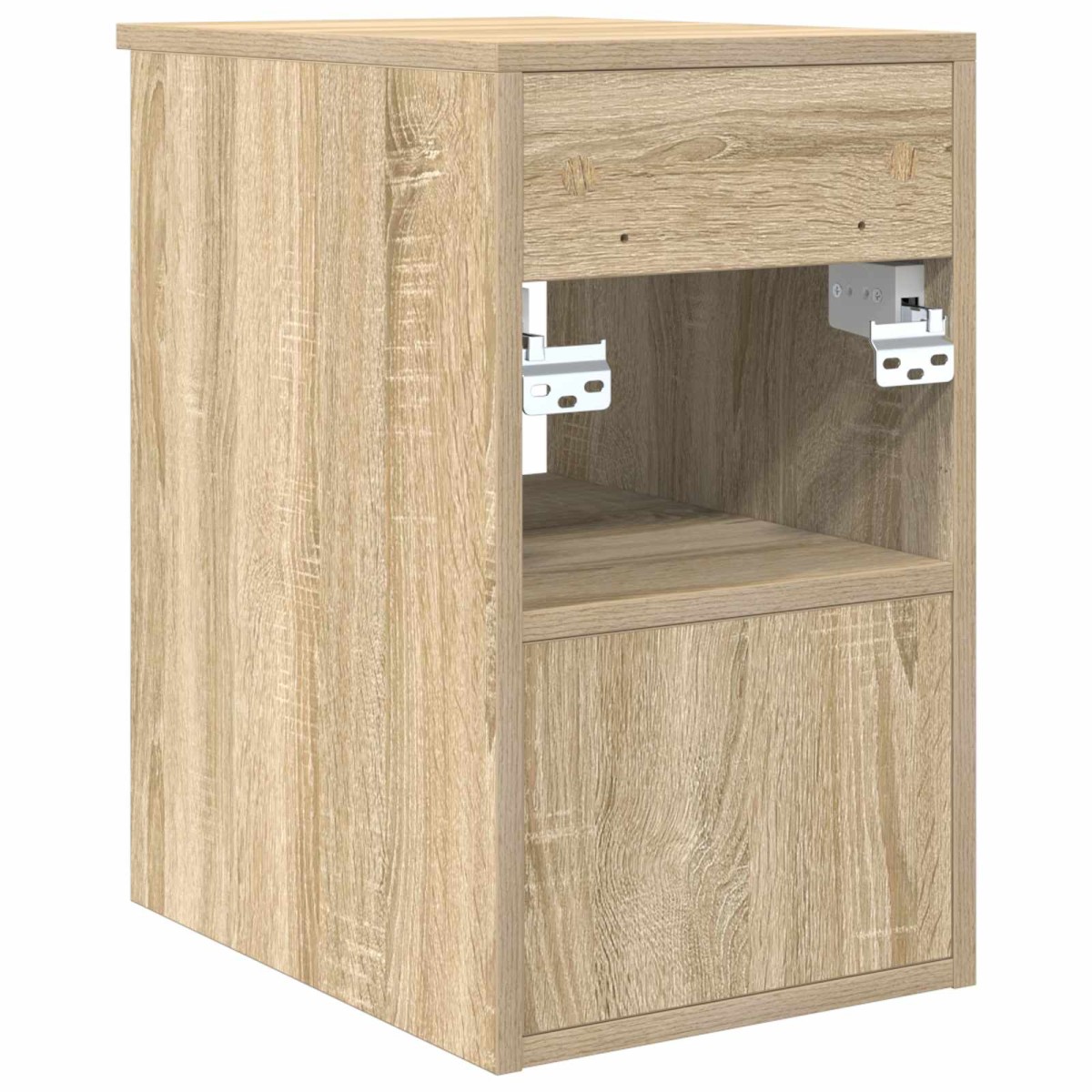 vidaXL Ντουλάπι Μπάνιου Ενδιάμεσο Sonoma Δρυς 30 x 35 x 50 εκ.