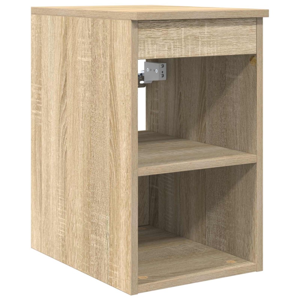 vidaXL Ντουλάπι Μπάνιου Ενδιάμεσο Sonoma Δρυς 30 x 41 x 50 εκ.