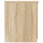 vidaXL Ντουλάπι Μπάνιου Ενδιάμεσο Sonoma Δρυς 30 x 41 x 50 εκ.