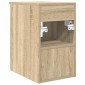 vidaXL Ντουλάπι Μπάνιου Ενδιάμεσο Sonoma Δρυς 30 x 41 x 50 εκ.