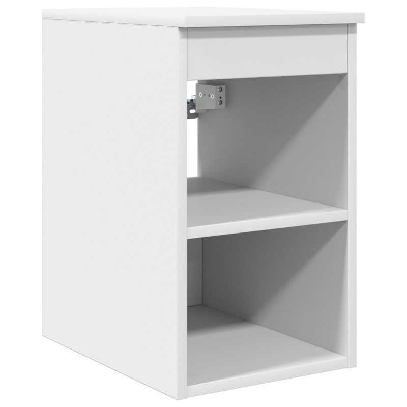 vidaXL Ντουλάπι Μπάνιου Ενδιάμεσο Λευκό 30 x 44,5 x 50 εκ.
