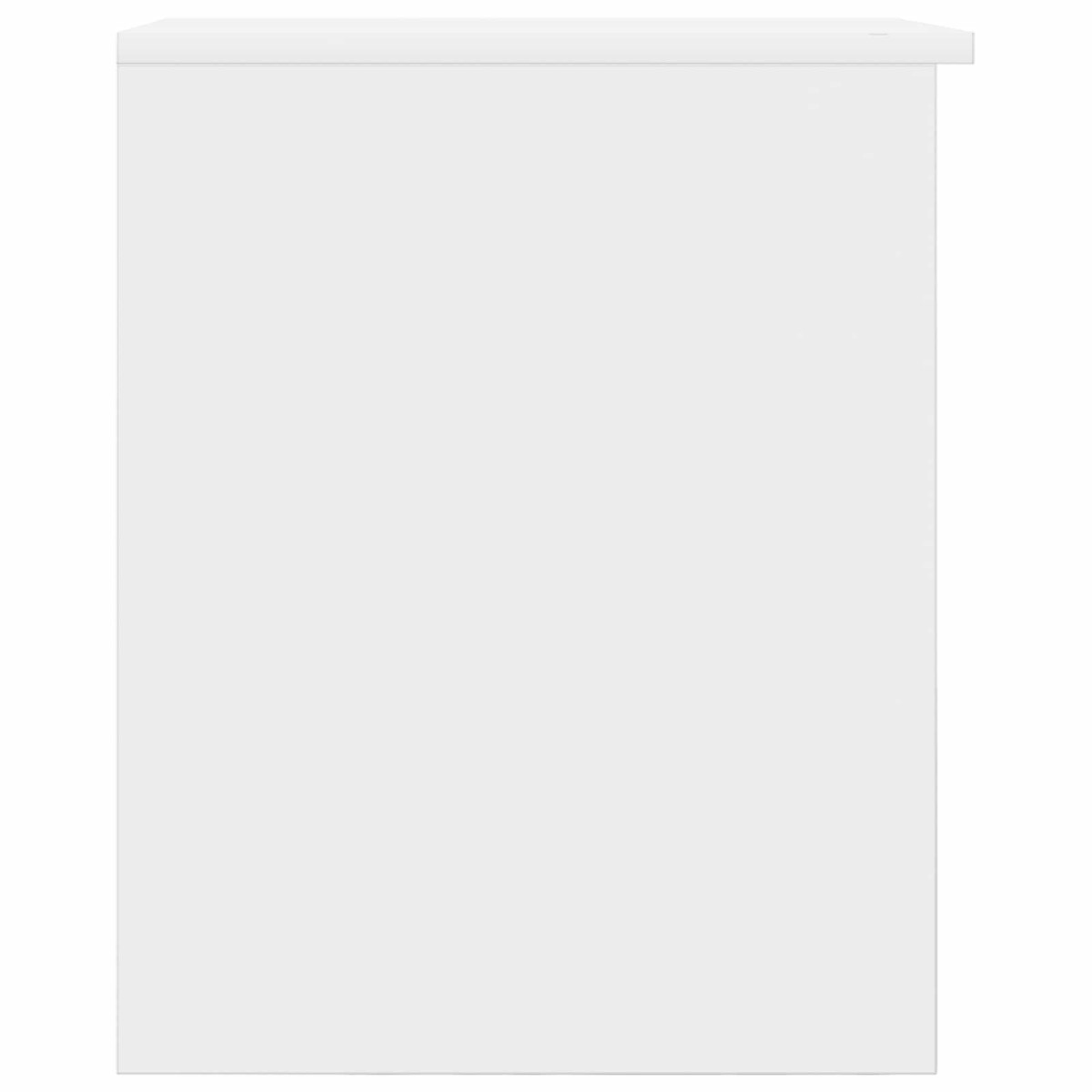 vidaXL Ντουλάπι Μπάνιου Ενδιάμεσο Λευκό 30 x 44,5 x 50 εκ.