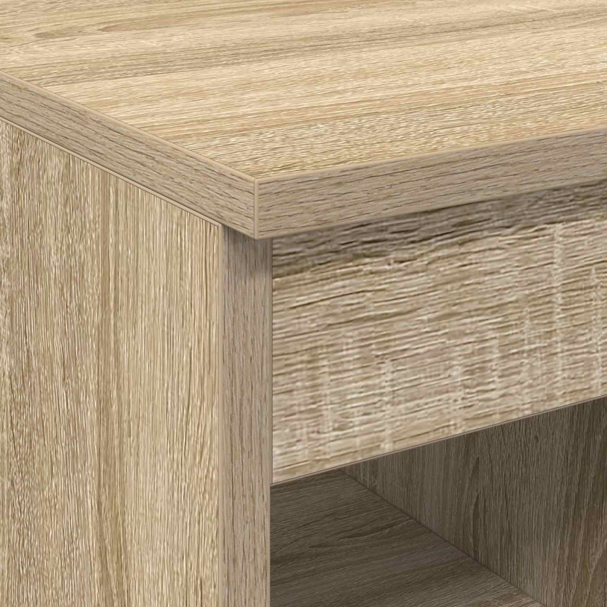 vidaXL Ντουλάπι Μπάνιου Ενδιάμεσο Sonoma Δρυς 30 x 44,5 x 50 εκ.