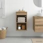 vidaXL Ντουλάπι Μπάνιου Ενδιάμεσο Artisan Δρυς 30 x 44,5 x 50 εκ.