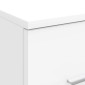 vidaXL Ντουλάπι Μπάνιου Ενδιάμεσο Λευκό 30 x 35 x 50 εκ.