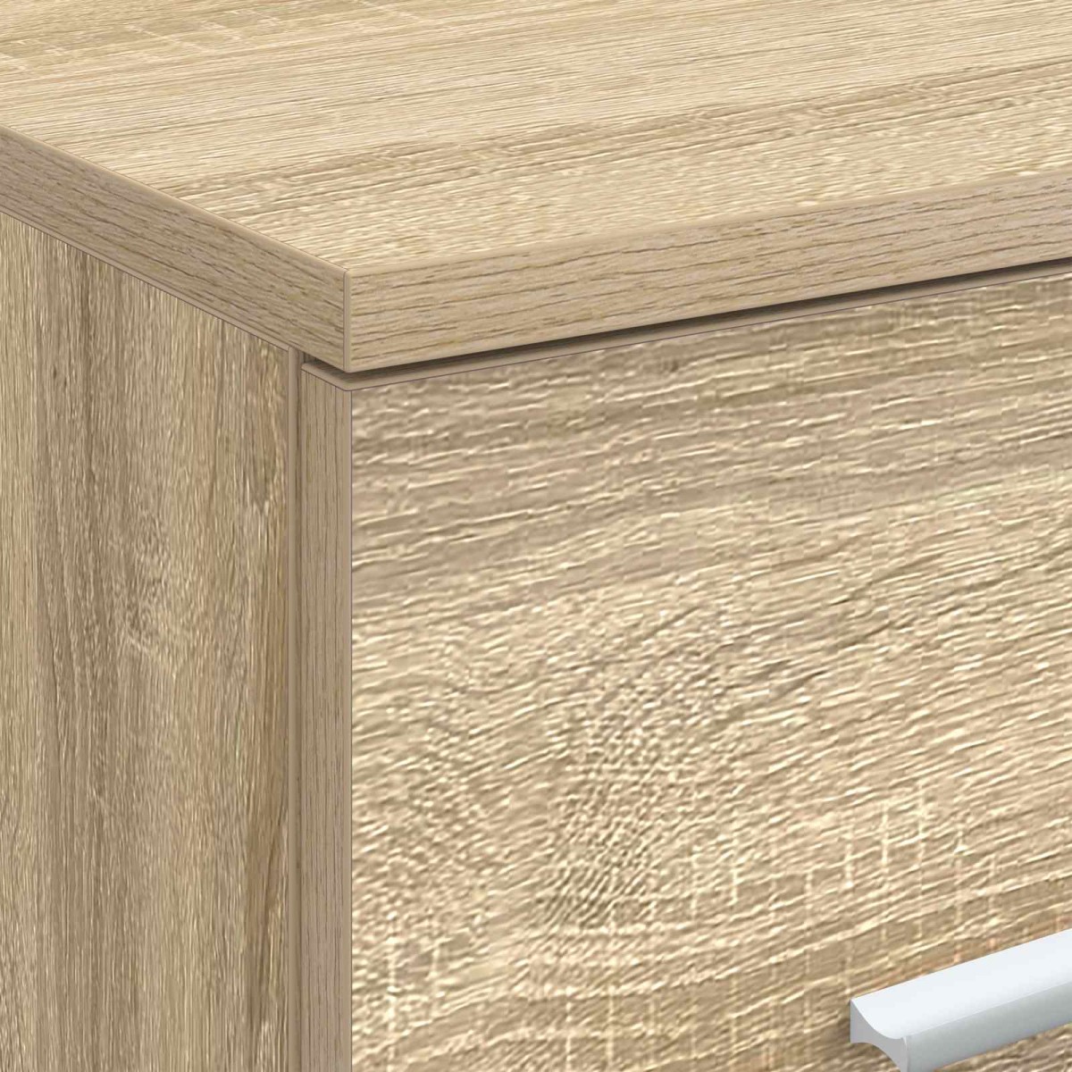 vidaXL Ντουλάπι Μπάνιου Ενδιάμεσο Sonoma Δρυς 30 x 35 x 50 εκ.