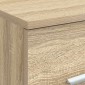 vidaXL Ντουλάπι Μπάνιου Ενδιάμεσο Sonoma Δρυς 30 x 35 x 50 εκ.