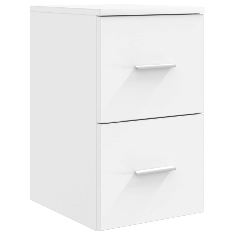 vidaXL Ντουλάπι Μπάνιου Ενδιάμεσο Λευκό 30 x 41 x 50 εκ.