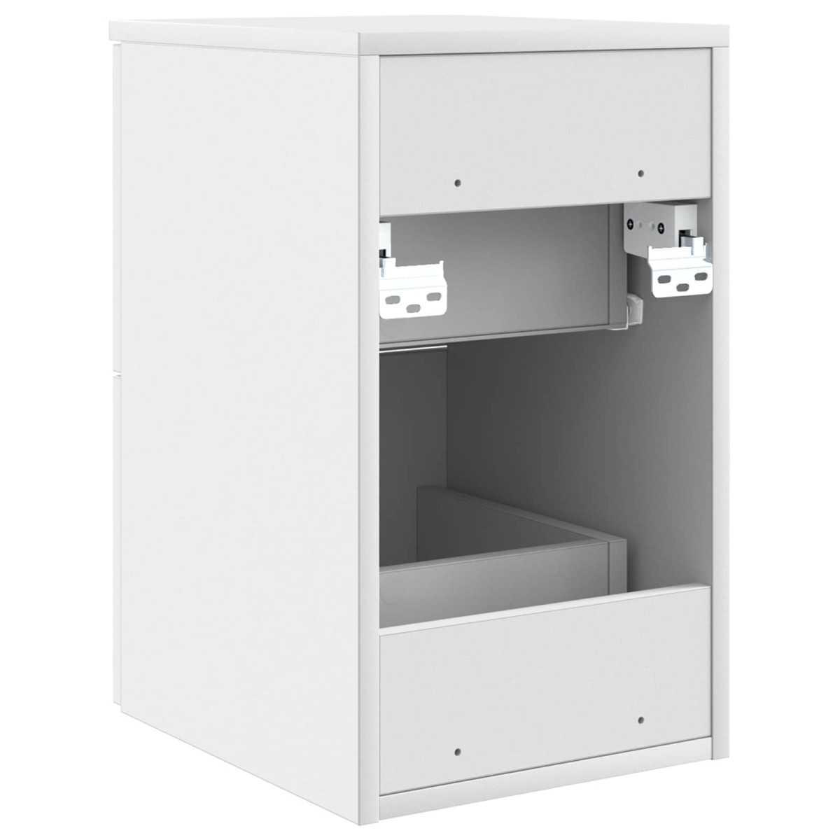 vidaXL Ντουλάπι Μπάνιου Ενδιάμεσο Λευκό 30 x 41 x 50 εκ.