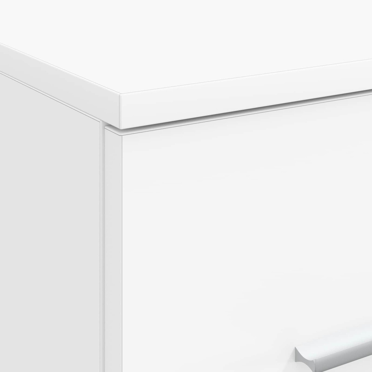 vidaXL Ντουλάπι Μπάνιου Ενδιάμεσο Λευκό 30 x 41 x 50 εκ.