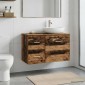 vidaXL Ντουλάπι Μπάνιου Ενδιάμεσο Artisan Δρυς 30 x 41 x 50 εκ.