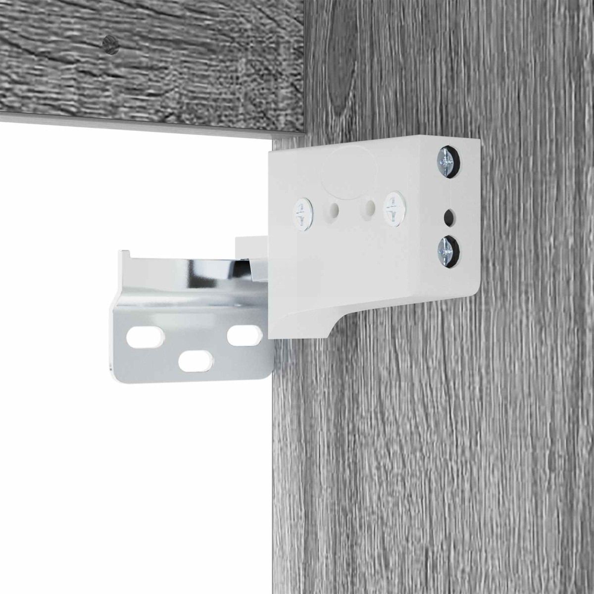 vidaXL Ντουλάπι Μπάνιου Ενδιάμεσο Γκρι Sonoma 30 x 44,5 x 50 εκ.