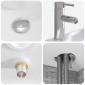vidaXL Επιτοίχια Λεκάνη Έπιπλο Γκρι Sonoma 49,5 x 41 x 62,5 εκ