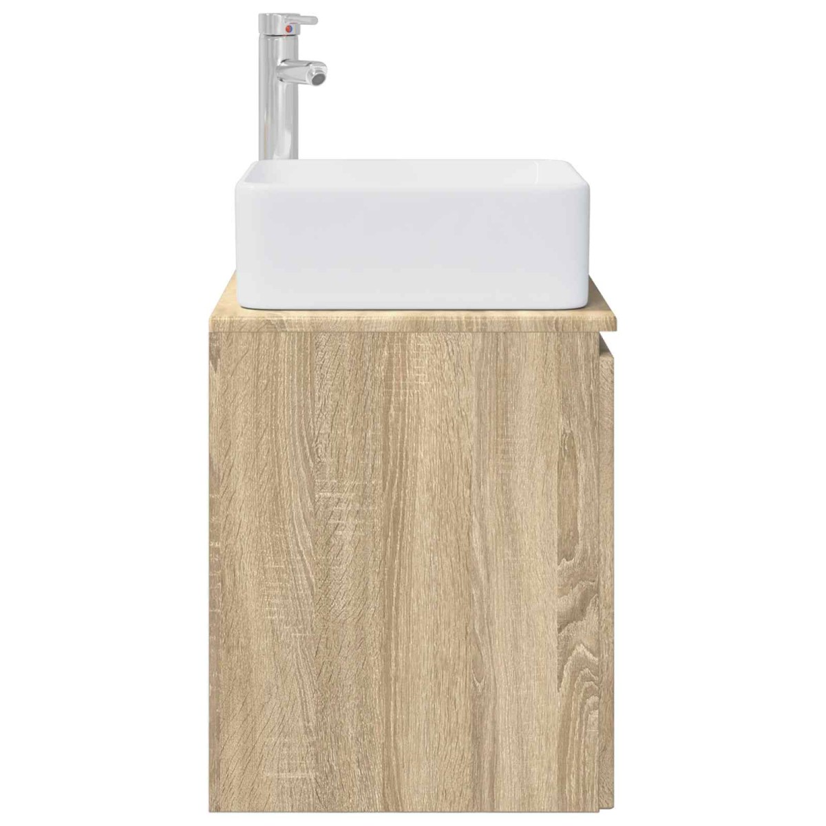 vidaXL Επιτοίχια Λεκάνη Έπιπλο Sonoma Δρυς 53 x 35 x 63 εκ