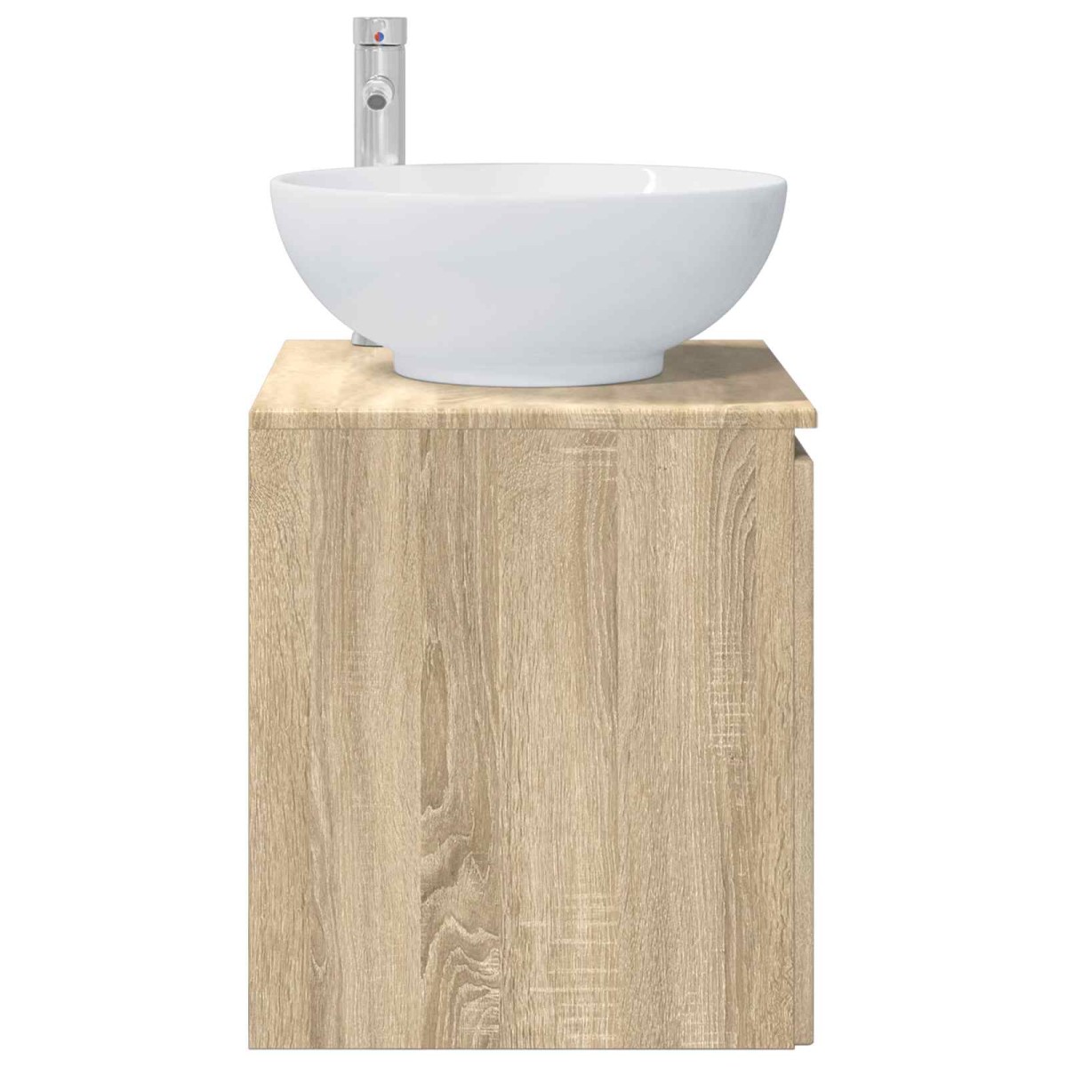vidaXL Επιτοίχια Λεκάνη Έπιπλο Sonoma Δρυς 49,5 x 44,5 x 65 εκ