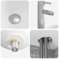 vidaXL Επιτοίχια Λεκάνη Έπιπλο Γκρι Sonoma 49,5 x 44,5 x 65 εκ