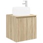 vidaXL Επιτοίχια Λεκάνη Έπιπλο Sonoma Δρυς 49,5 x 44,5 x 66 εκ