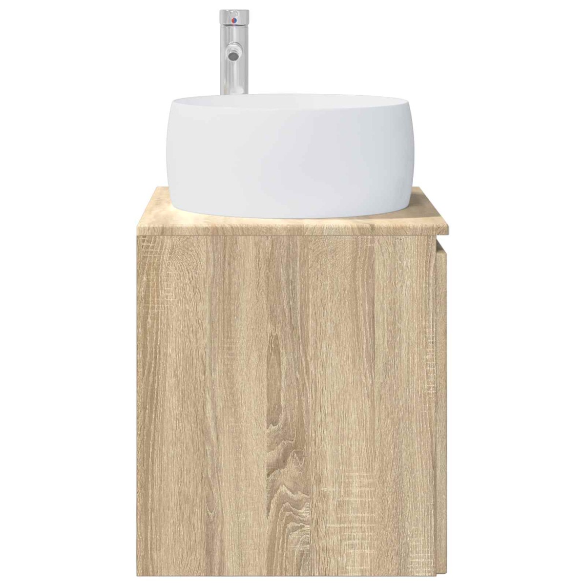 vidaXL Επιτοίχια Λεκάνη Έπιπλο Sonoma Δρυς 49,5 x 44,5 x 66 εκ